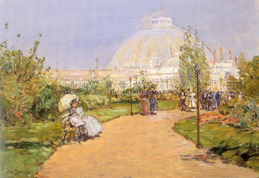 Horticultural Building, World's Columbian Exposition - 施尔德·哈森